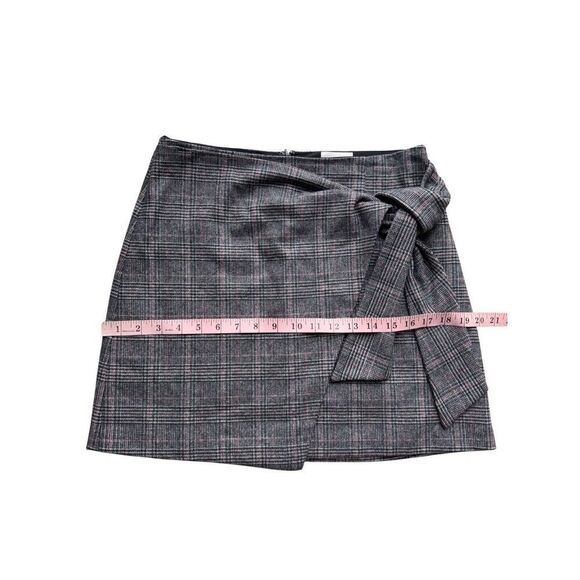 Aritzia Wilfred Dorine Front Wrap Wool Blend Mini Skirt - Picture 11 of 12